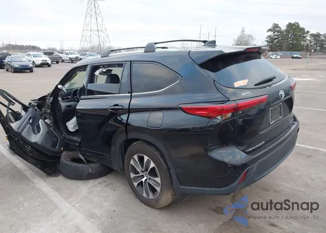 2022 Toyota Highlander Xle from USA, damaged, VIN 5TDGZRBH5NS247269